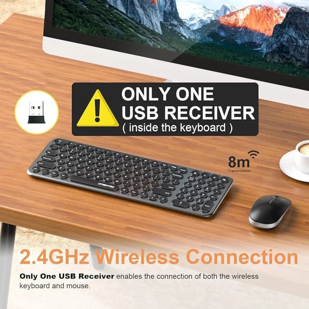 XTREMTEC keyboard and mouse wireless